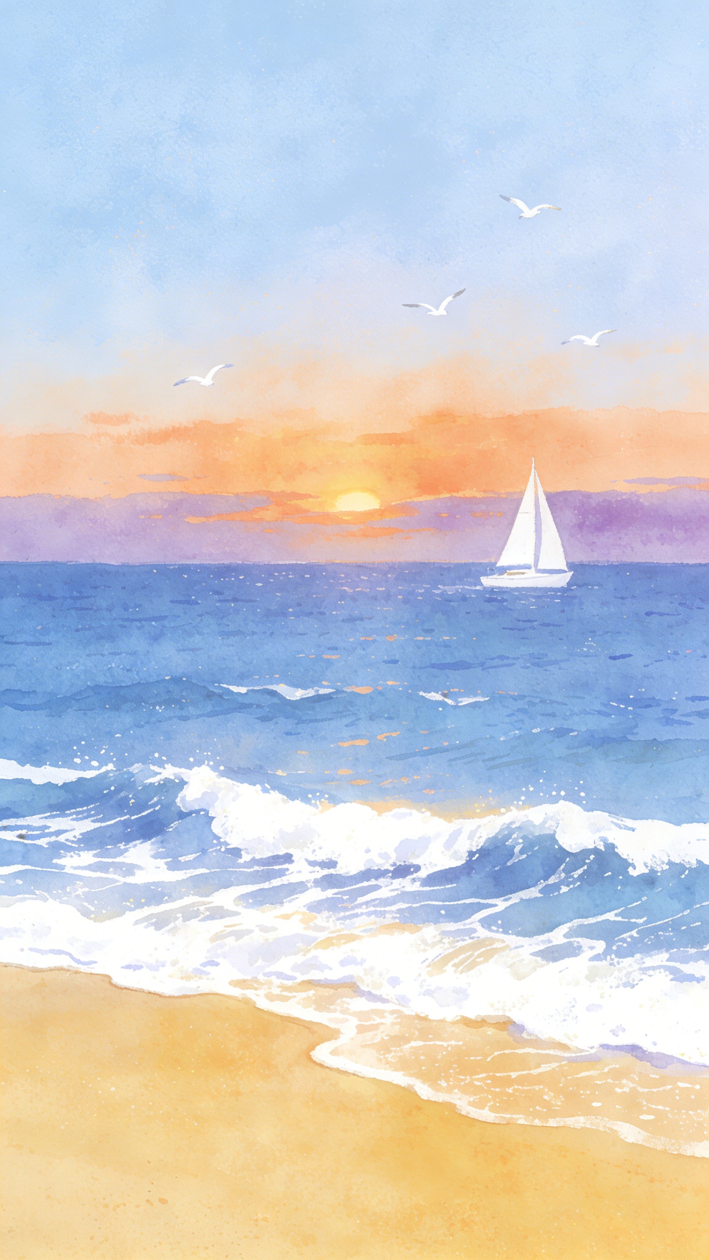 Breezy Coastline